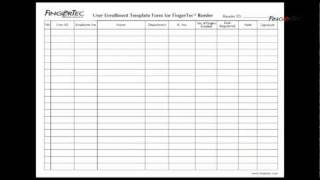 TA30002Fingerprint Enrollment [upl. by Winwaloe]