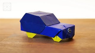 Origami Car Easy Tutorial step by step  How to Make a Paper Car [upl. by Jary]