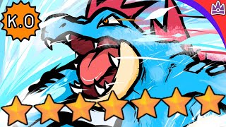 DESTROY 7 Star Feraligatr Raid in ONE HIT  Pokemon Scarlet amp Violet [upl. by Brote]