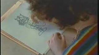 Angus Young draws himself [upl. by Iegres]