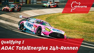 Qualifying 1  ADAC TotalEnergies 24hRennen [upl. by Eikcim]