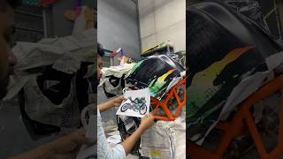 ktm Rc 390 wrapping on progress [upl. by Aicital159]