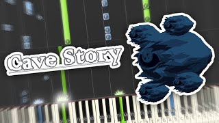 Cave Story  Last Battle Theme Piano Tutorial Synthesia [upl. by Nnylyt567]