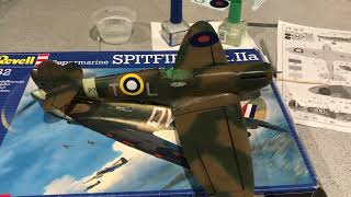 Revell Spitfire Mk 11a 132 [upl. by Fagin]