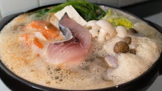 SEAFOOD HOTPOT YOSENABE [upl. by Inaniel]