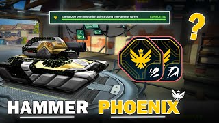 Tanki Online  Hammer Phoenix  Review and MM Highlights  By Halv Cooltanki [upl. by Nylasoj]