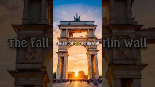 The Fall of the Berlin Wall A Triumph of Freedom  Historic Moments shorts history [upl. by Aianat]