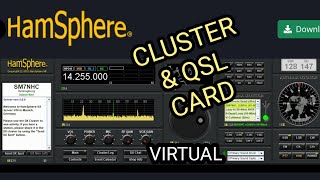 Hamsphere  Log Book  Cluster amp QSL Card Sending [upl. by Asyal54]