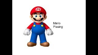 Mario pissing but youre outside of the bathroom [upl. by Ailem337]