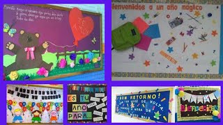 47 IDEAS DE MURALES O CARTELERAS EDUCATIVAS  CARTELERAS O MURALES PARA ESCUELAS  HECHO EN CASA [upl. by Sakhuja]