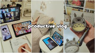 Productive reset vlog🌷setting goals 6AM morning routine mini aliexpress haul cleaning my room [upl. by Rayshell]