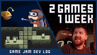 Making 2 Games in 1 Week  Game Jam Devlog [upl. by Groark]