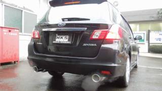 HKS Espremium DBAYA5 EJ20 NA 4WD SUBARU EXIGA エクシーガ [upl. by Nona102]