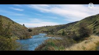 Deschutes River Fly Fishing Maupin  Central Oregon Trout Spey [upl. by Ithaman]