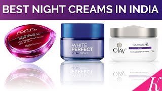 10 Best Night Creams in India with Price  Night Creams for Indian and Asian Skin Types  2017 [upl. by Grosvenor]