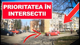 PRIORITATEA IN INTERSECTII NEDIRIJATE SI PRIORITATEA IN INTERSECTII DIRIJARE [upl. by Hurlbut724]