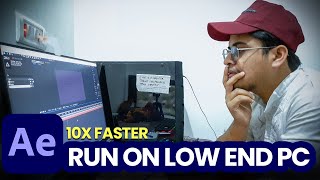 How To Run After Effects On LowEnd PC  Run After Effects in 4GB RAM  Hindi  2020  Tutorial [upl. by Horatius]