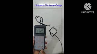 Ultrasonic Thickness Gauge I How To Work Ultrasonic Thickness Gauge [upl. by Iyre288]