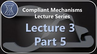 Compliant Mechanisms Lecture 3 Part 5 [upl. by Ivgnout921]