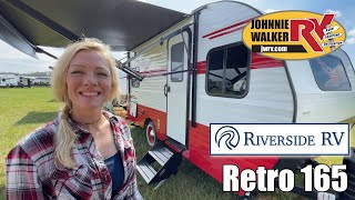 Riverside RVRetro165  by Johnnie Walker RV of Las Vegas Nevada [upl. by Haraf509]