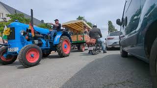 Oldtimer Traktor Treffen Berbersdorf 26052024 Ausfahrt der Fahrzeuge [upl. by O'Driscoll]