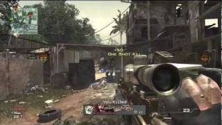 IReapZz  MW3 Sniper Montage 2 [upl. by Selbbep237]