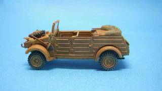 ACADEMY 172 Kubelwagen  A Building Review [upl. by Kalinda31]