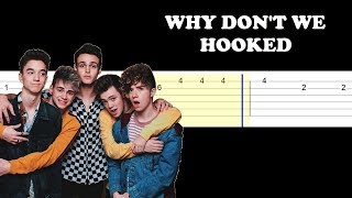 Why Dont We  Hooked Easy Guitar Tabs Tutorial [upl. by Gates193]