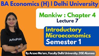 L7  The Market Forces of Supply and Demand  Introductory Microeconomics  BAH Eco  Ch 4 Mankiw [upl. by Roose]