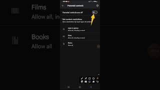 How to enable parental control on android phone  Enable parental control on play store shorts [upl. by Rajewski]