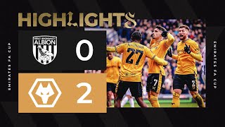 VICTORY AT THE HAWTHORNS  West Brom 02 Wolves  Highlights [upl. by Emmalynn959]