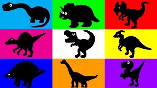 Lets Draw Dinosaurs Together  Drawing and Coloring with Glitter amp Googly Eyes [upl. by Annavoj]