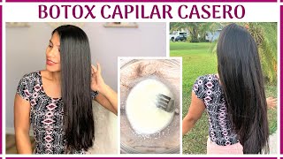 BOTOX CASERO PARA EL CABELLO  Reparación Profunda [upl. by Solberg506]