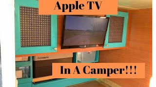 TRex Foamie Camper Update 85 Done Apple TV Installed [upl. by Kari]