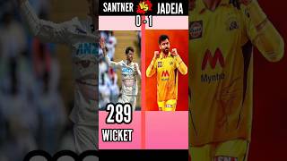 Mitchell Santner Vs Ravindra Jadeja cricket jadeja [upl. by Ened]