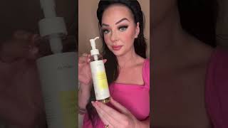 Heavy makeup Use this viral vegan cleansing oil iunik iunikskincare iunikcleansingoil [upl. by Philippa]