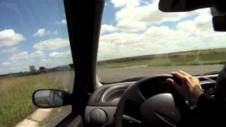 First Track Day Fiat Punto 12 8v Tramatza 2 Round FAIL [upl. by Rafaela]