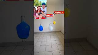 AZUL VS BLANCO VS AMARILLO ¿Quién gana 😱 Comenta ⬇️ shorts asmr [upl. by Ahsiele]