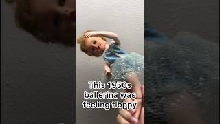 Repairing late 50s ballerina doll dollrestoration dollrepair [upl. by Ronnoc119]