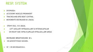 A difficult case of Right sided Pleural effusion [upl. by Erdnaek]