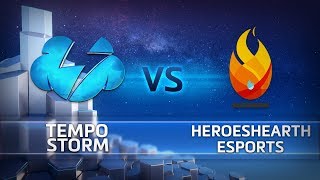 HGC 2018 NA – Phase 2 Week 6  Tempo Storm vs HeroesHearth Esports  Game 1 [upl. by Lamaj]