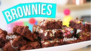 Brownies de 6 Ingredientes MUY FÁCILES  RebeO [upl. by Teragramyram]