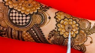 Beautiful indo arabic mehndi designs for hands  latest arabic henna design  wedding eid mehndi [upl. by At]