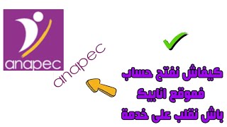 Inscription Anapec 2023 💥💥 طريقة التسجيل في الأنابيك خطوة بخطوة [upl. by Annmarie]