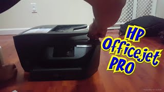 HP Officejet 6968 Printer  Part 1  unboxing  4k video [upl. by Yennaiv]