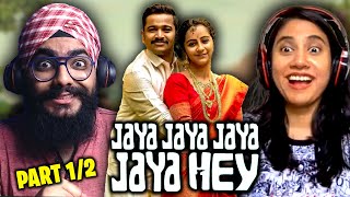 Jaya Jaya Jaya Jaya Hey Malayalam Movie Reaction Part 1 [upl. by Pelligrini]