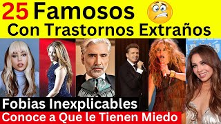 25 Famosos con Miedos Inexplicables [upl. by Aziram176]