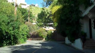 Tour Sunset Plaza Drive in the Hollywood Hills Beverly Hills Real Estate  wwwChristopheChoocom [upl. by Corette]