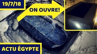 Le Mystérieux Sarcophage en Granit a été OUVERT [upl. by Esilehs]