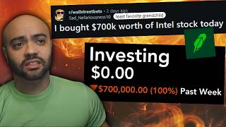 Redditor Wasted 700K Inheritance On Intel Stock [upl. by Fairman409]